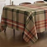 Bossi Tovaglia Scozzese Nocciola Rosso Verde