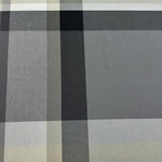 Bossi Tovaglia Scozzese Grigio Bianco Beige Su Misura in Cotone