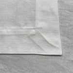 Tovaglia Misto Lino Fiammato Bianco