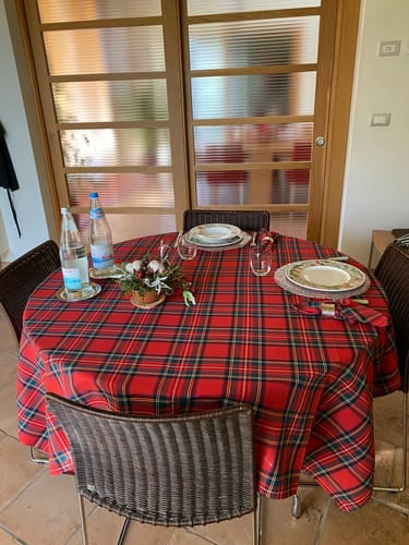 Bossi Tovaglia Tartan Su Misura in Cotone: foto della recensione di Angela M.