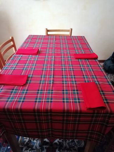 Bossi Tovaglia Tartan Su Misura in Cotone: foto della recensione di Michela C.