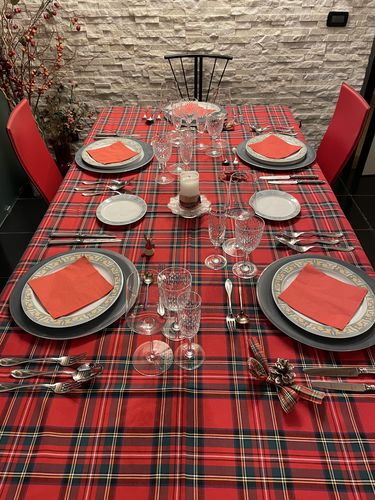 Bossi Tovaglia Tartan Su Misura in Cotone: foto della recensione di Rosanna L.