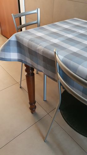 Tovaglia a Quadri Sophie Su Misura in Cotone: foto della recensione di Patrizia B.