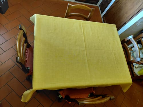 Tovaglia Antimacchia Gialla: foto della recensione di Salvatore P.