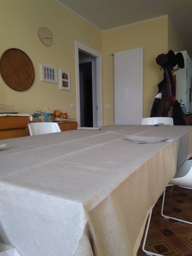 Tovaglia Lipari Su Misura in Misto Lino Antracite: foto della recensione di Enrico C.